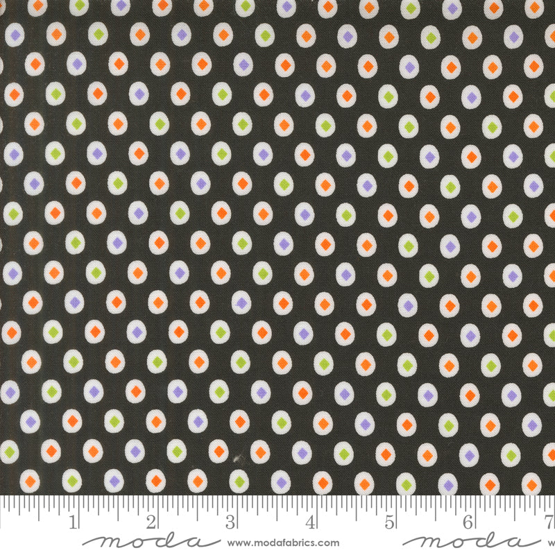 Fab Boo Lous Night Diamond Dot Yardage by Me & My Sister for Moda Fabrics