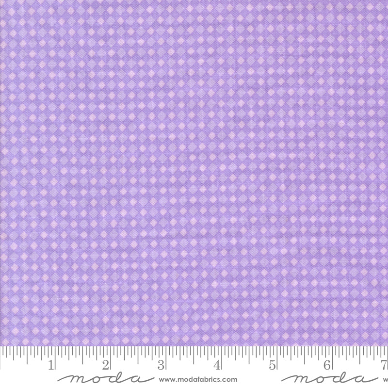 Fab Boo Lous Grape Soda Spooky Gingham Yardage by Me & My Sister for Moda Fabrics