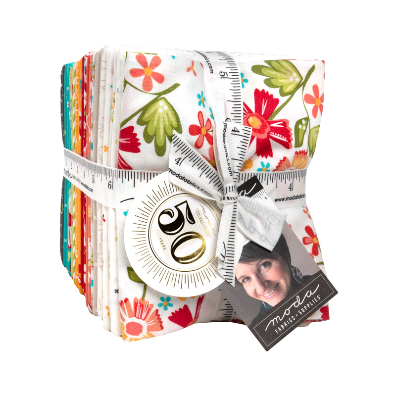 In The Garden Fat Quarter Bundle by Corey Yoder for Moda Fabrics