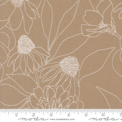 Botany Earth Etched Floral Yardage by Alli K Design for Moda Fabrics