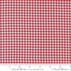 XOXO by Rosenthal Lipstick Lace Houndstooth Yardage by April Rosenthal for Moda Fabrics