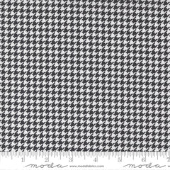 XOXO by Rosenthal Ink Lace Houndstooth Yardage by April Rosenthal for Moda Fabrics
