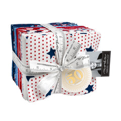 Star Spangled Fat Quarter Bundle by April Rosenthal for Moda Fabrics