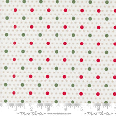 Starberry Off White Polka Star Dot Yardage by Corey Yoder for Moda Fabrics