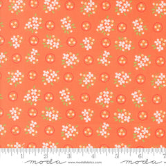 Cali & Co. Melon Ring Around Posie Yardage by Corey Yoder for Moda Fabrics