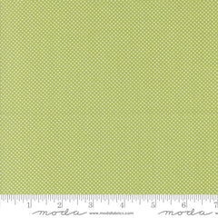 Coriander Colors Green Tiny Dot Yardage by Corey Yoder for Moda Fabrics