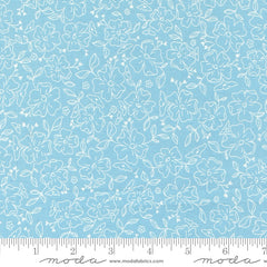 Dainty Meadow Sky Dainty Doodles Yardage by Heather Briggs for Moda Fabrics