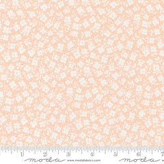 Dainty Meadow Peachy Tossed Petals Yardage by Heather Briggs for Moda Fabrics