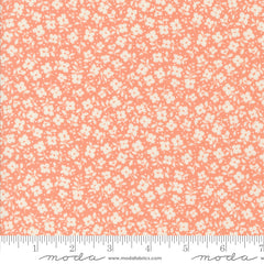 Dainty Meadow Coral Tossed Petals Yardage by Heather Briggs for Moda Fabrics