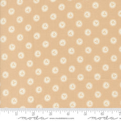 Dainty Meadow Wheat Dainty Dots Yardage by Heather Briggs for Moda Fabrics