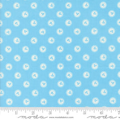 Dainty Meadow Bluebell Dainty Dots Yardage by Heather Briggs for Moda Fabrics