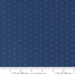 Denim & Daisies Midnight Jeans Eyelet Yardage by Fig Tree & Co. for Moda Fabrics