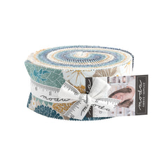 Field of Flowers Jelly Roll by Katharine Watson for Moda Fabrics