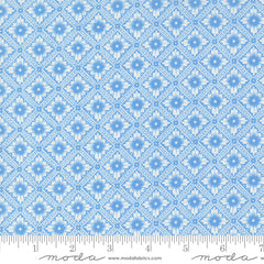 Denim & Daisies Stonewashed Punched Tin Yardage by Fig Tree & Co. for Moda Fabrics