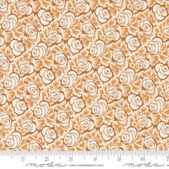 Denim & Daisies Nutmeg Oklahoma Rose Yardage by Fig Tree & Co. for Moda Fabrics