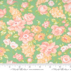 Portofino Azure Tuscan Blooms Yardage by Fig Tree & Co. for Moda Fabrics