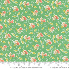 Portofino Azure Sweet Pea Yardage by Fig Tree & Co. for Moda Fabrics