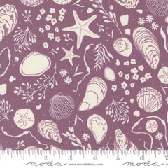 Seaglass Summer Beach Plum Tide Pool Yardage by Sweetfire Road for Moda Fabrics