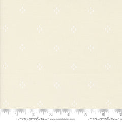 Seaglass Summer Oyster White Cross My Heart Yardage by Sweetfire Road for Moda Fabrics