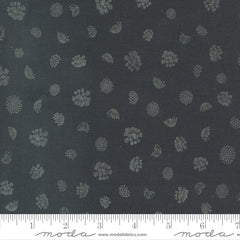 Woodland & Wildflowers Charcoal Royal Rounds Yardage by Fancy That Design House for Moda Fabrics
