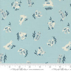 Folk & Lore Mist Fable Friends Yardage by Fancy That Design House for Moda Fabrics