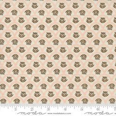 Folk & Lore Eggshell Scallop Story Yardage by Fancy That Design House for Moda Fabrics