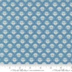 Folk & Lore Sky Scallop Story Yardage by Fancy That Design House for Moda Fabrics