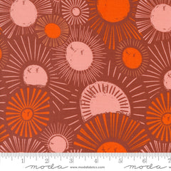 Things Above Paved Brick Sunrise Sunset Yardage by Fancy That Design House for Moda Fabrics