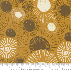 Things Above Harvest Gold Sunrise Sunset Yardage by Fancy That Design House for Moda Fabrics