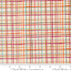 Things Above Eggshell Lattice Lines Yardage by Fancy That Design House for Moda Fabrics