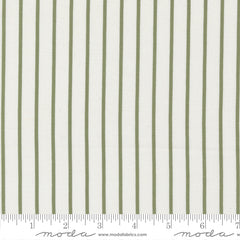 Christmas Eve Pine Snow Jolly Stripe Yardage by Lella Boutique for Moda Fabrics