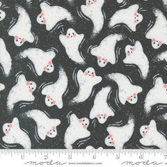 Hey Boo Midnight Friendly Ghost Yardage by Lella Boutique for Moda Fabrics