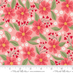 Love Blooms Blush Love In Bloom Yardage by Lella Boutique for Moda Fabrics