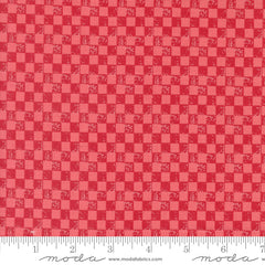 Love Blooms Rose Checkers Yardage by Lella Boutique for Moda Fabrics