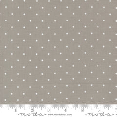 Magic Dot Dove Yardage by Lella Boutique for Moda Fabrics