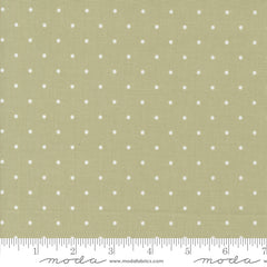 Magic Dot Sage Yardage by Lella Boutique for Moda Fabrics