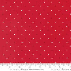 Magic Dot Strawberry Yardage by Lella Boutique for Moda Fabrics