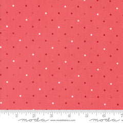 Magic Dot Raspberry Yardage by Lella Boutique for Moda Fabrics