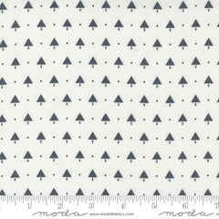 Merry Little Christmas Cream Charcoal Little Trees Yardage by Bonnie & Camille for Moda Fabrics