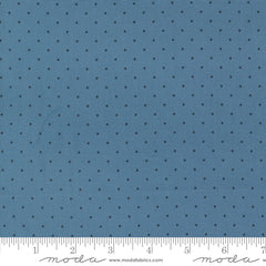 Shoreline Medium Blue Dot Yardage by Camille Roskelley for Moda Fabrics