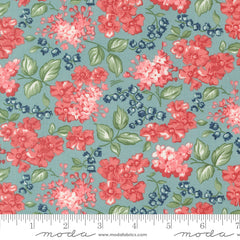 Rosemary Cottage Sky Blooms Yardage by Camille Roskelley for Moda Fabrics