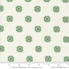 Rosemary Cottage Cream Sage Swoon Yardage by Camille Roskelley for Moda Fabrics