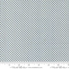 Rosemary Cottage Cream Navy Little Sail Yardage by Camille Roskelley for Moda Fabrics 