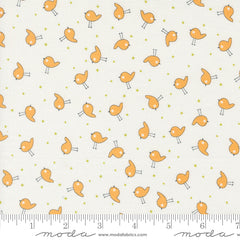 Shine Cloud Orangesicle Little Birdie Yardage by Sweetwater for Moda Fabrics