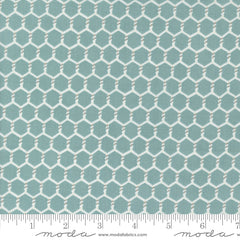 Willow's Farm Pond Chickenwire Yardage by Deb Strain for Moda Fabrics