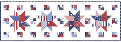 Star Spangled Woven Stars Table Runner Kit