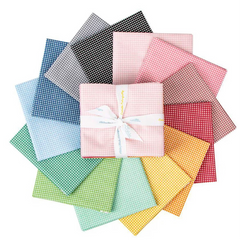 Gingham Micro Fat Quarter Bundle by Riley Blake Designs