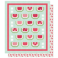 Summertime Watermelon Patchwork Quilt Kit