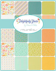 PREORDER Delightfully Yours Fat Quarter Bundle by Sherri & Chelsi for Moda Fabrics