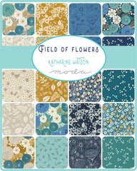 Field of Flowers Mini Charm by Katharine Watson for Moda Fabrics